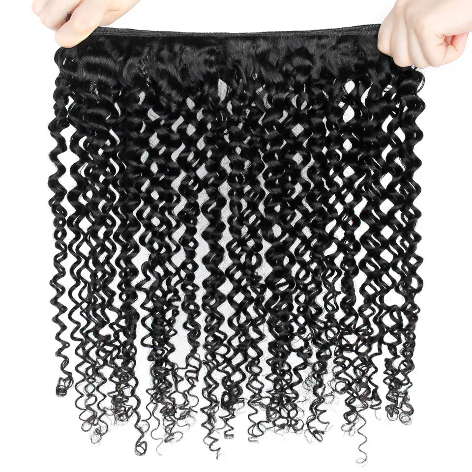 YVONNE 3C 4A Malaysian Curly Virgin Hair 3 Bundles Human Hair Weave Natural Color