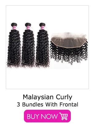 YVONNE 3C 4A Malaysian Curly Virgin Hair 3 Bundles Human Hair Weave Natural Color