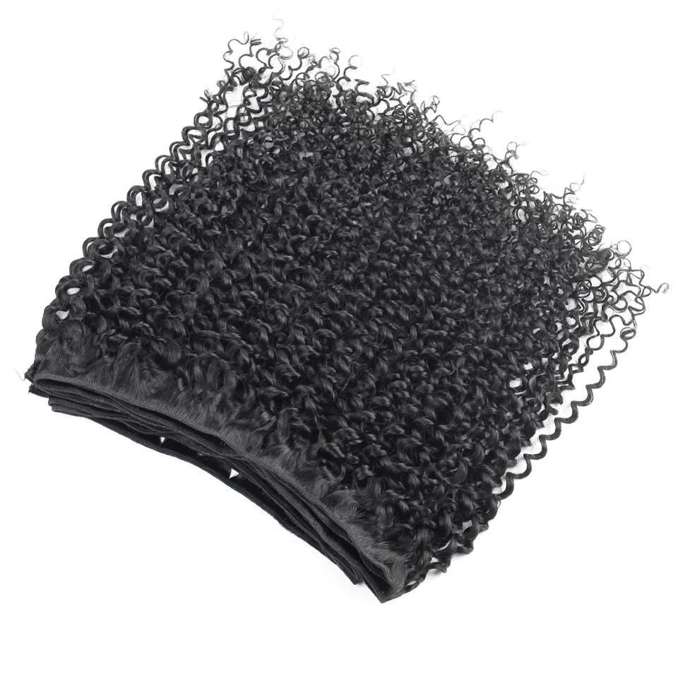 YVONNE 3C 4A Malaysian Curly Virgin Hair 3 Bundles Human Hair Weave Natural Color